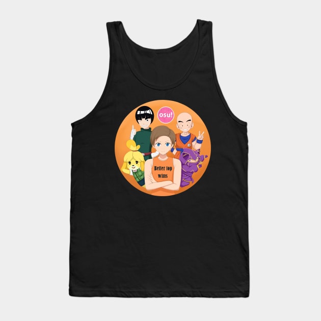 Secret, DON'T LOOK!!! Tank Top by Ghosyboid